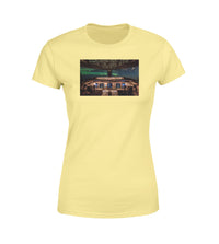 Thumbnail for Boeing 777 Cockpit Designed Women T-Shirts