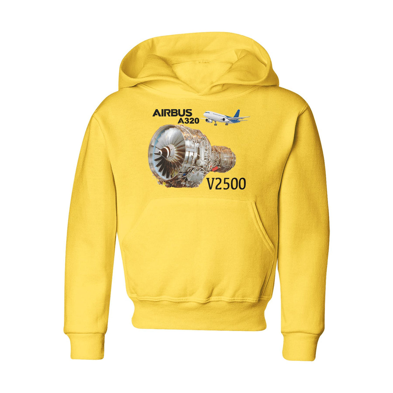 Airbus A320 & V2500 Engine Designed "CHILDREN" Hoodies