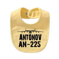 Thumbnail for Antonov AN-225 & Plane Designed Baby Saliva & Feeding Towels