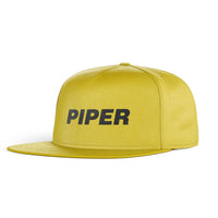 Thumbnail for Piper & Text Designed Snapback Caps & Hats