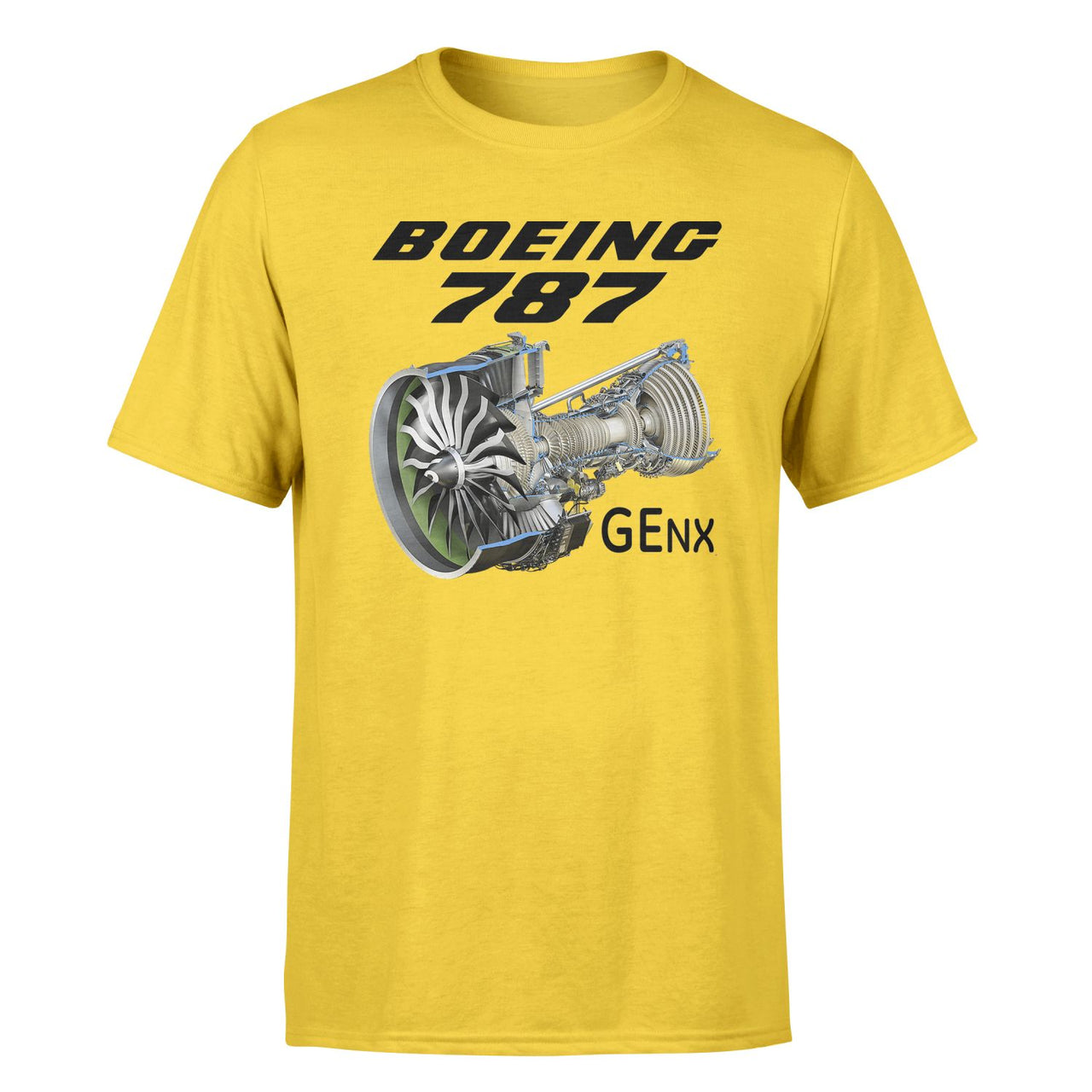 Boeing 787 & GENX Engine Designed T-Shirts