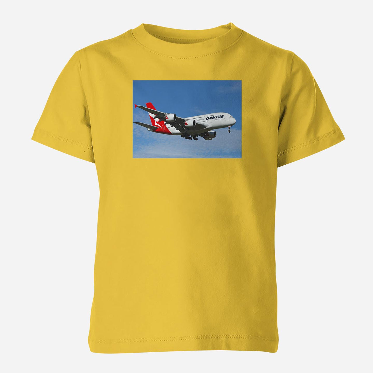 Landing Qantas A380 Designed Children T-Shirts