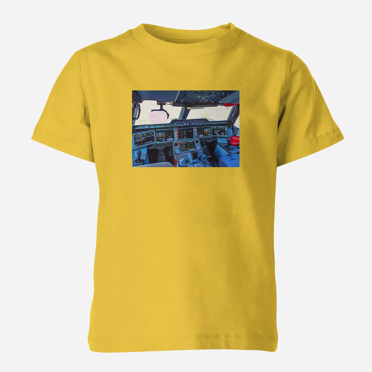 Airbus A350 Cockpit Designed Children T-Shirts