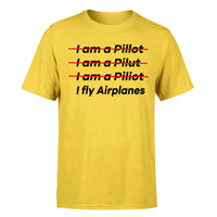 Thumbnail for I Fly Airplanes Designed T-Shirts