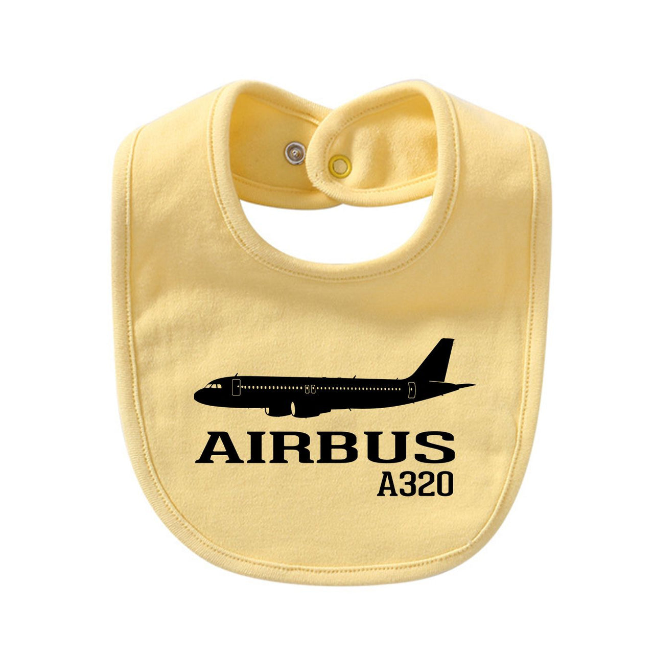 Airbus A320 Printed Designed Baby Saliva & Feeding Towels