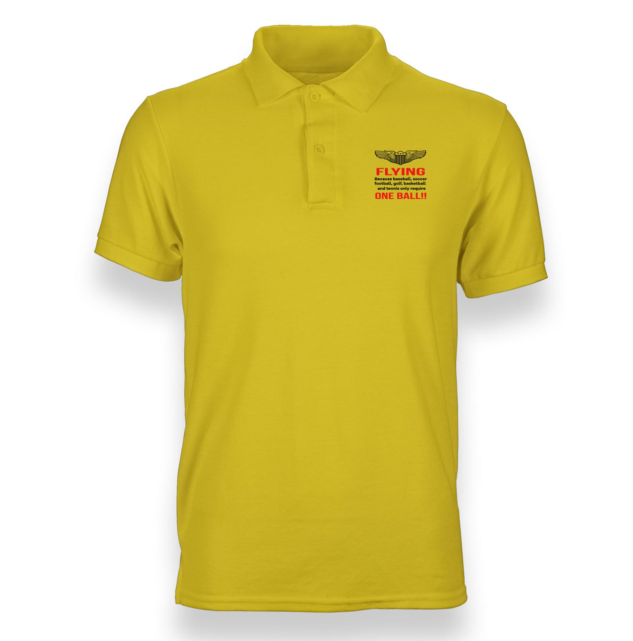 Flying One Ball Designed "WOMEN" Polo T-Shirts