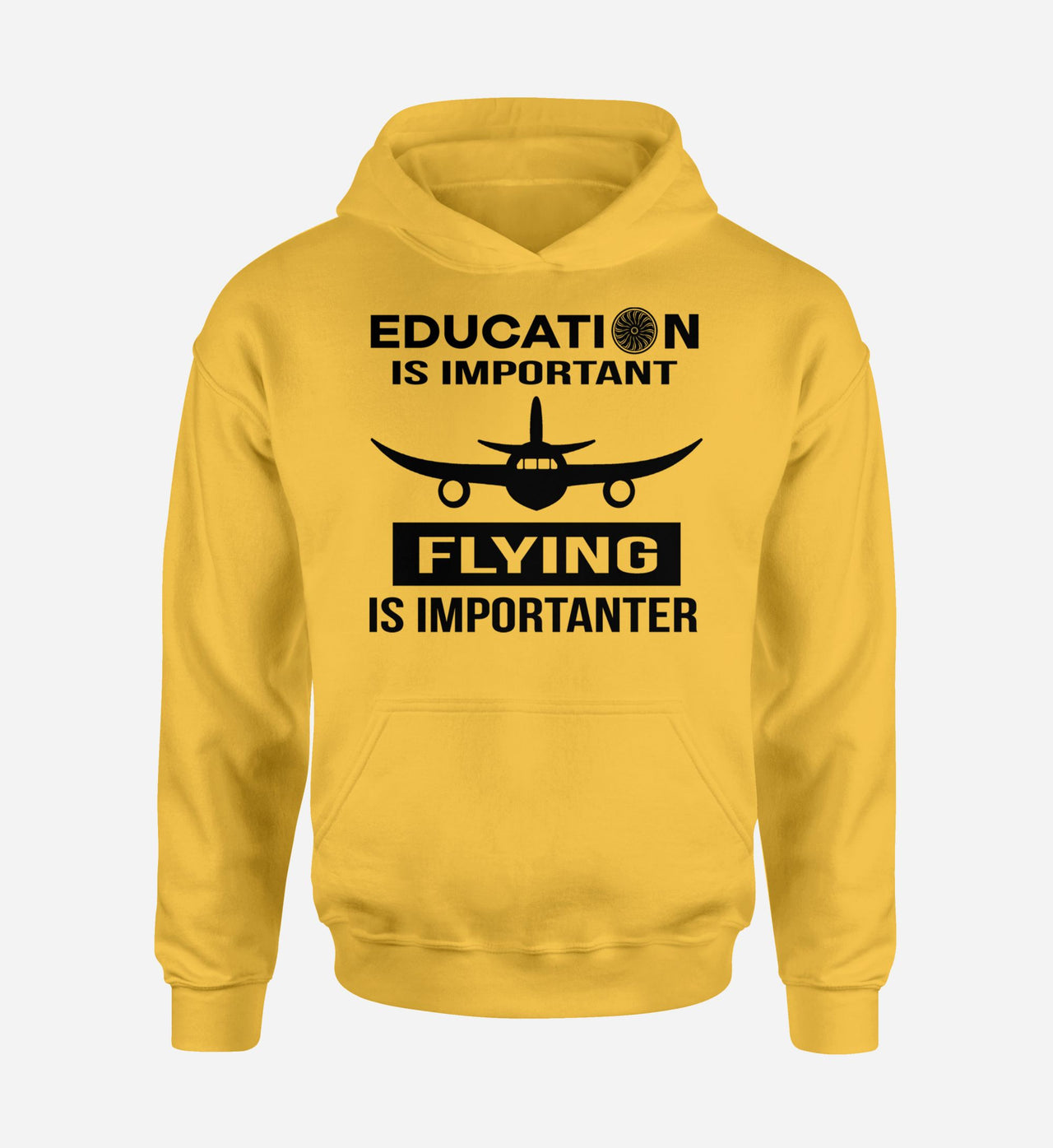 Flying is Importanter Designed Hoodies