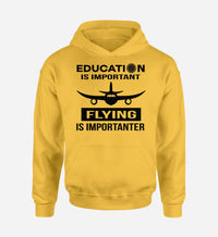 Thumbnail for Flying is Importanter Designed Hoodies