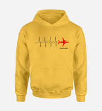 Thumbnail for Aviation Heartbeats Designed Hoodies