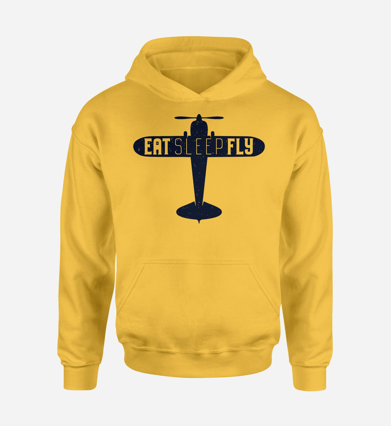 Eat Sleep Fly & Propeller Designed Hoodies