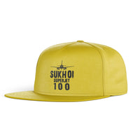 Thumbnail for Sukhoi Superjet 100 & Plane Designed Snapback Caps & Hats