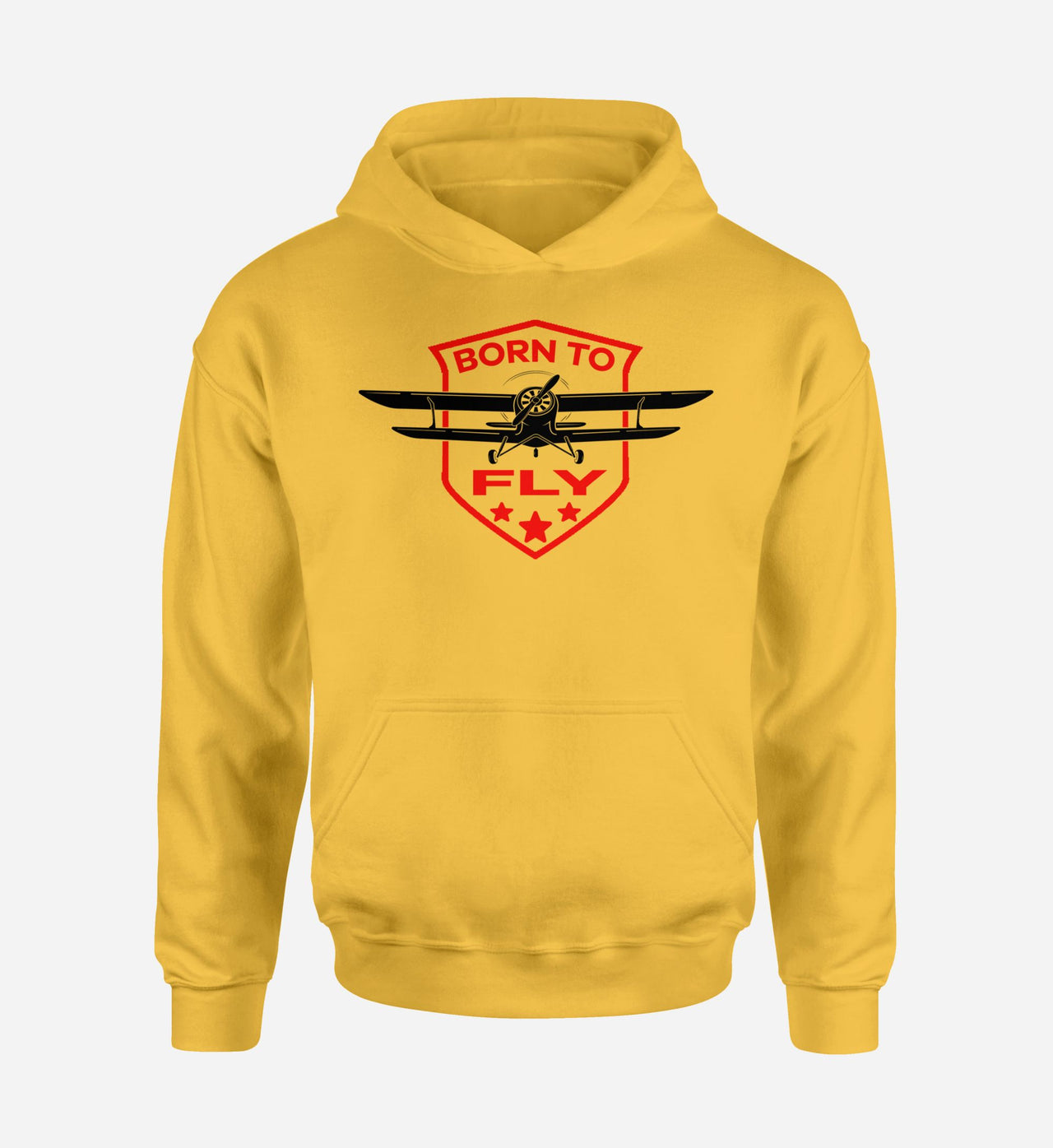 Born To Fly Designed Designed Hoodies