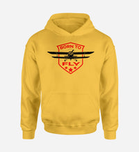Thumbnail for Born To Fly Designed Designed Hoodies