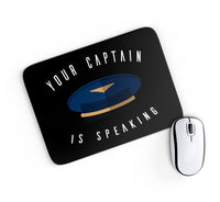 Thumbnail for Your Captain Is Speaking Designed Mouse Pads