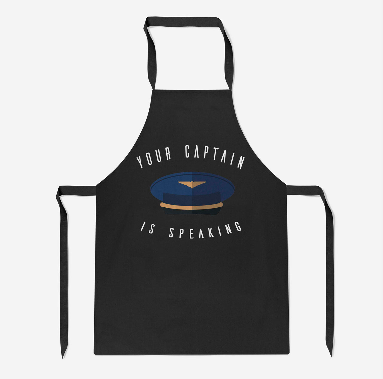 Your Captain Is Speaking Designed Kitchen Aprons