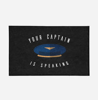 Thumbnail for Your Captain Is Speaking Designed Door Mats