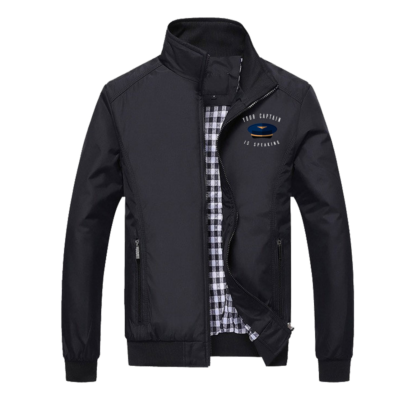 Your Captain Is Speaking Designed Stylish Jackets