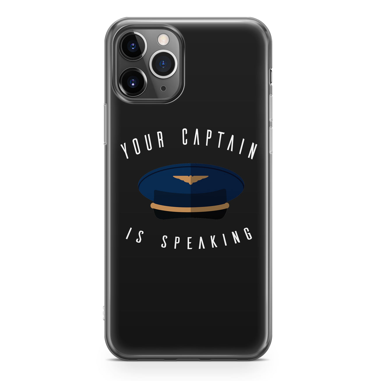 Your Captain Is Speaking Designed iPhone Cases