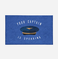 Thumbnail for Your Captain Is Speaking Designed Door Mats