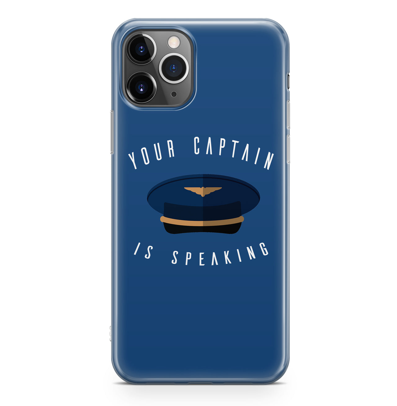Your Captain Is Speaking Designed iPhone Cases