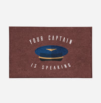 Thumbnail for Your Captain Is Speaking Designed Door Mats