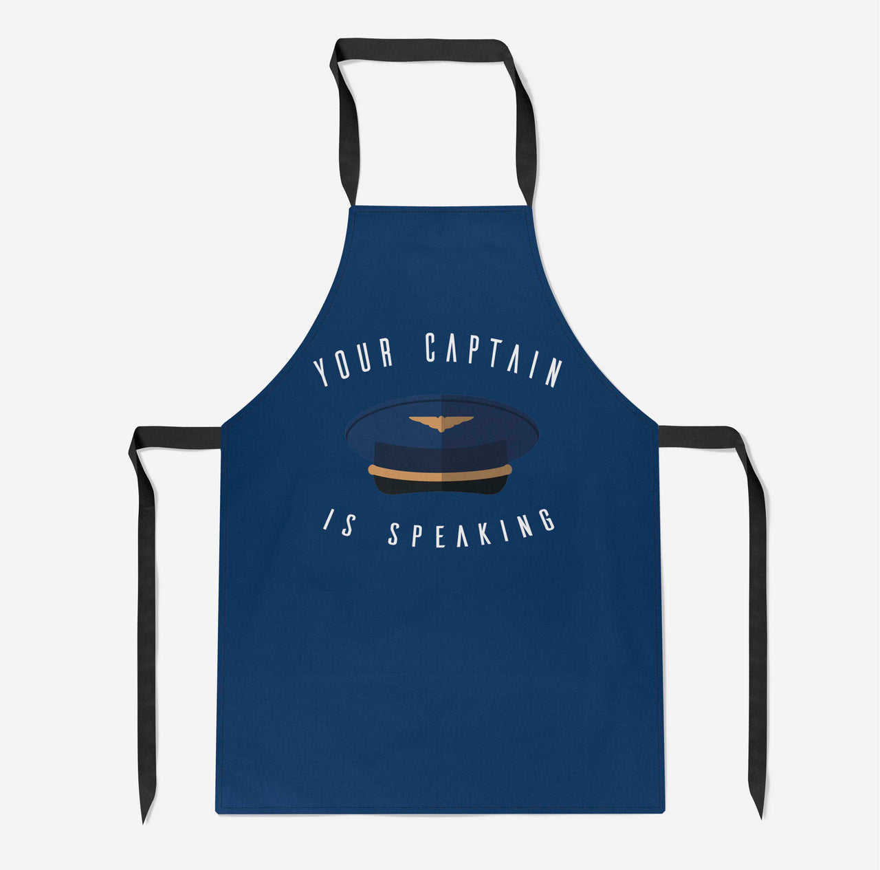 Your Captain Is Speaking Designed Kitchen Aprons