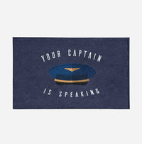 Thumbnail for Your Captain Is Speaking Designed Door Mats