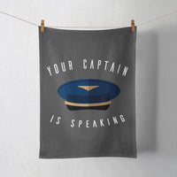 Thumbnail for Your Captain Is Speaking Designed Towels