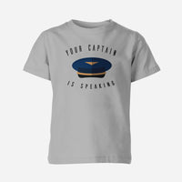 Thumbnail for Your Captain Is Speaking Designed Children T-Shirts