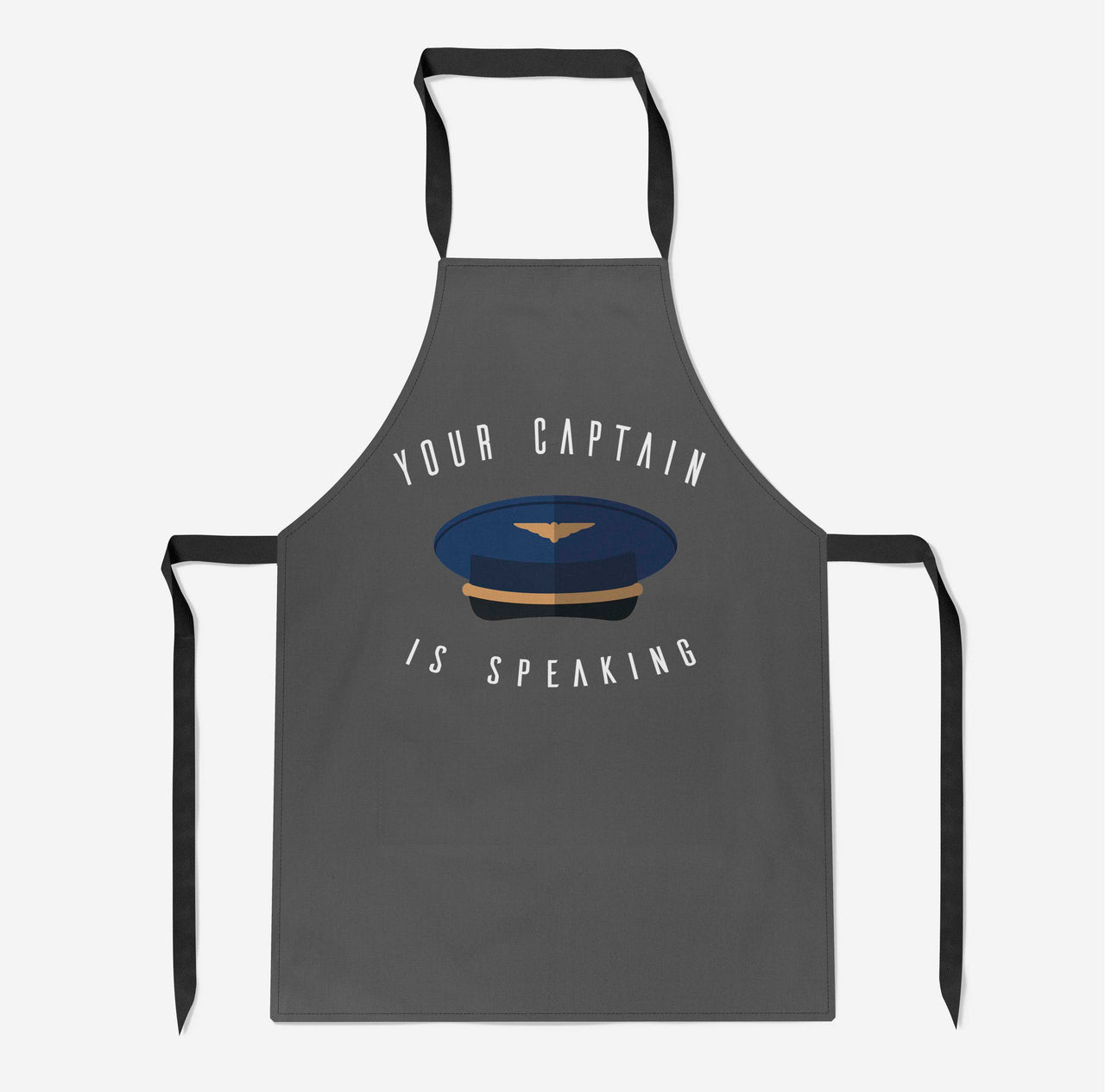 Your Captain Is Speaking Designed Kitchen Aprons