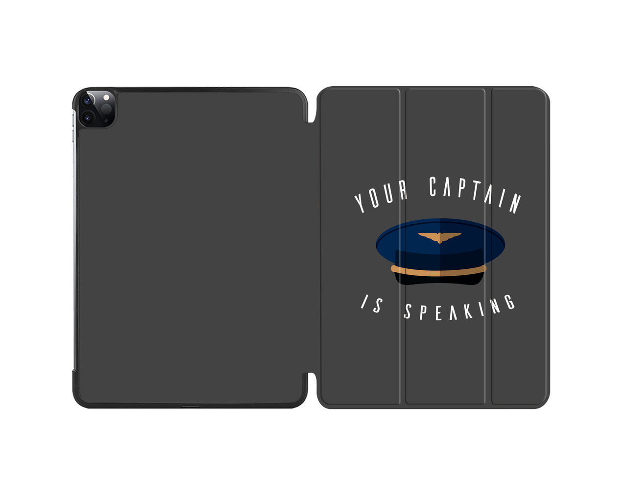 Your Captain Is Speaking Designed iPad Cases