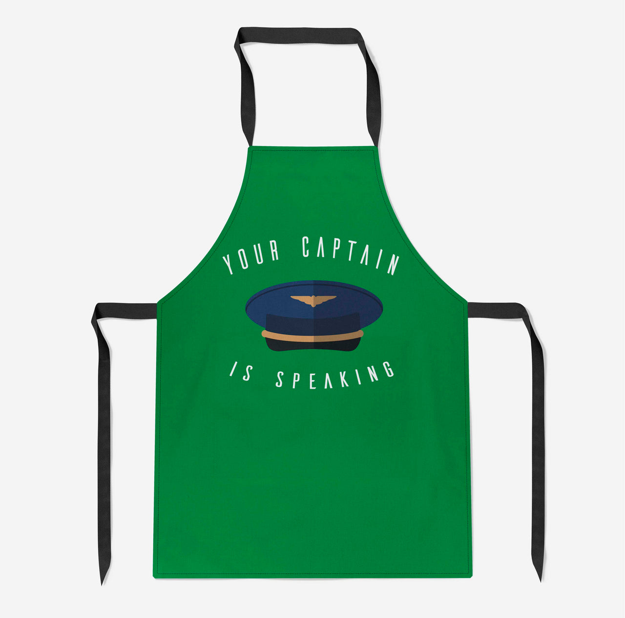 Your Captain Is Speaking Designed Kitchen Aprons