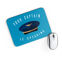 Thumbnail for Your Captain Is Speaking Designed Mouse Pads