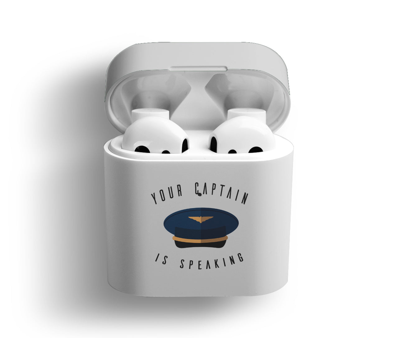 Your Captain Is Speaking Designed AirPods  Cases