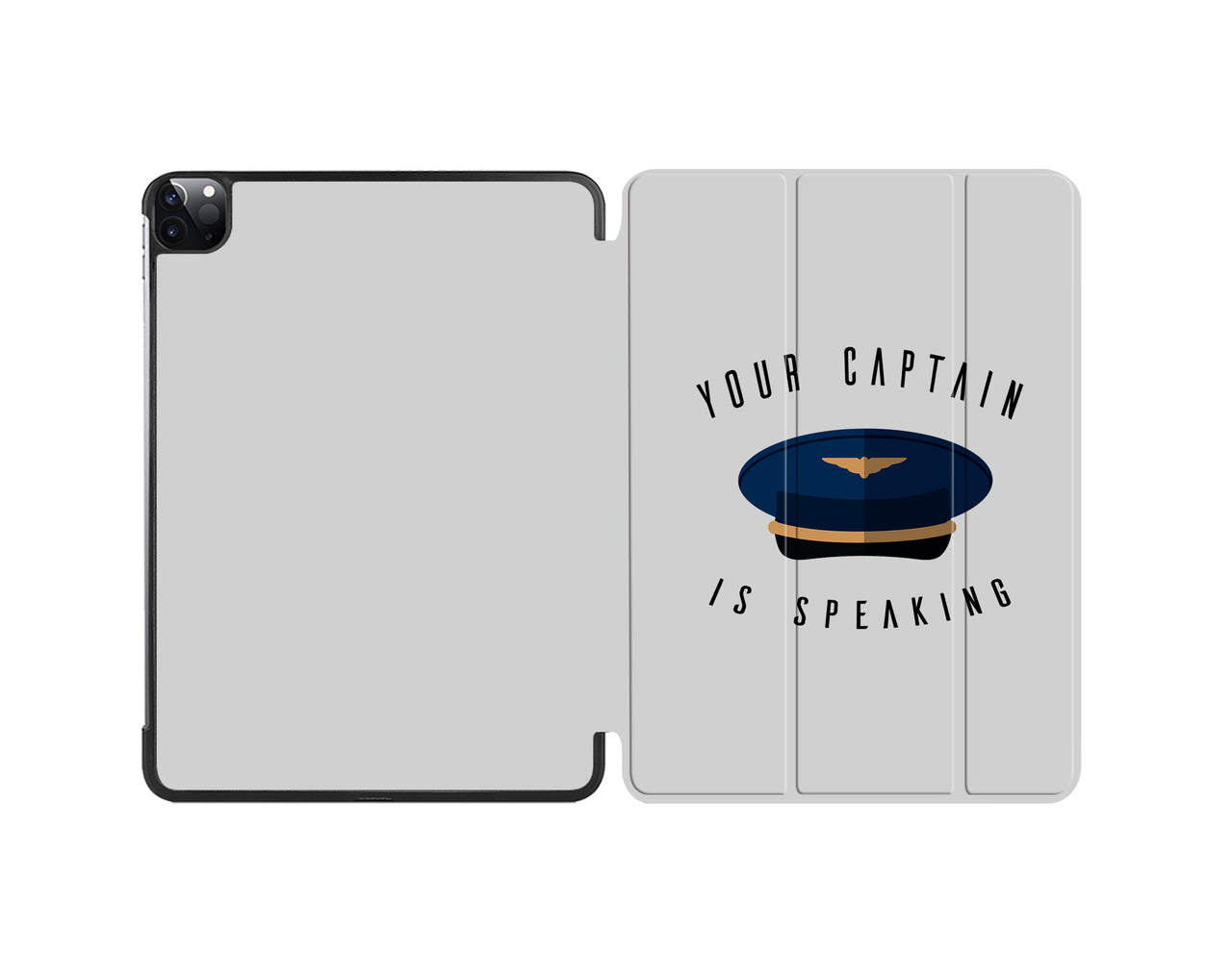 Your Captain Is Speaking Designed iPad Cases