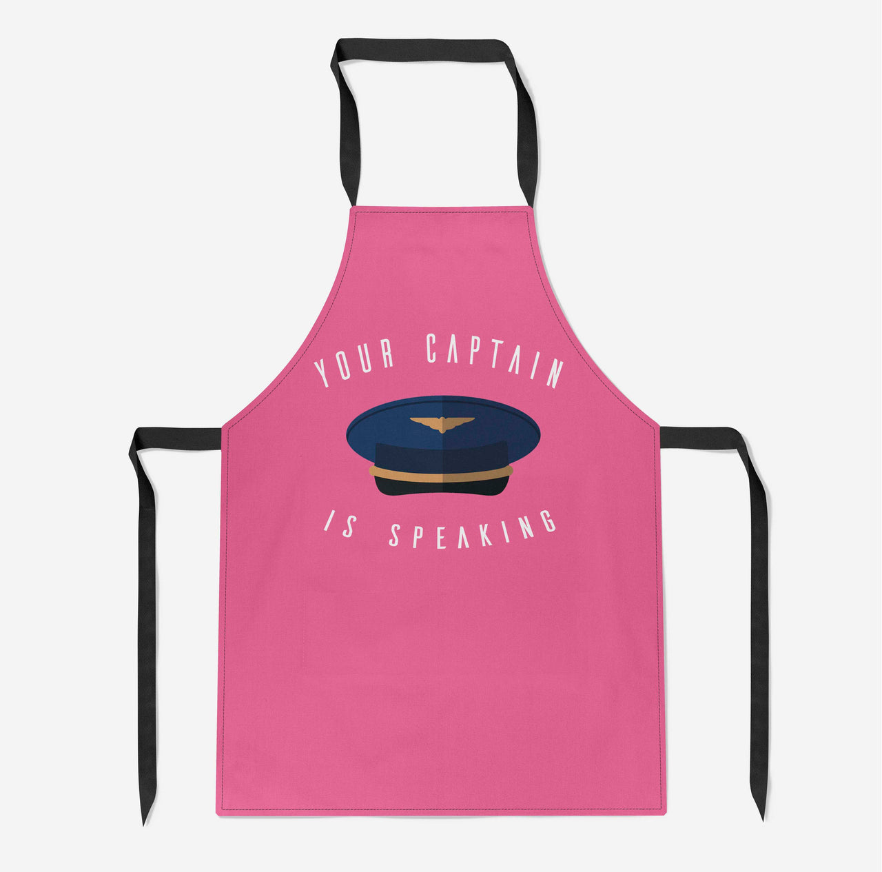 Your Captain Is Speaking Designed Kitchen Aprons