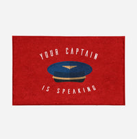 Thumbnail for Your Captain Is Speaking Designed Door Mats