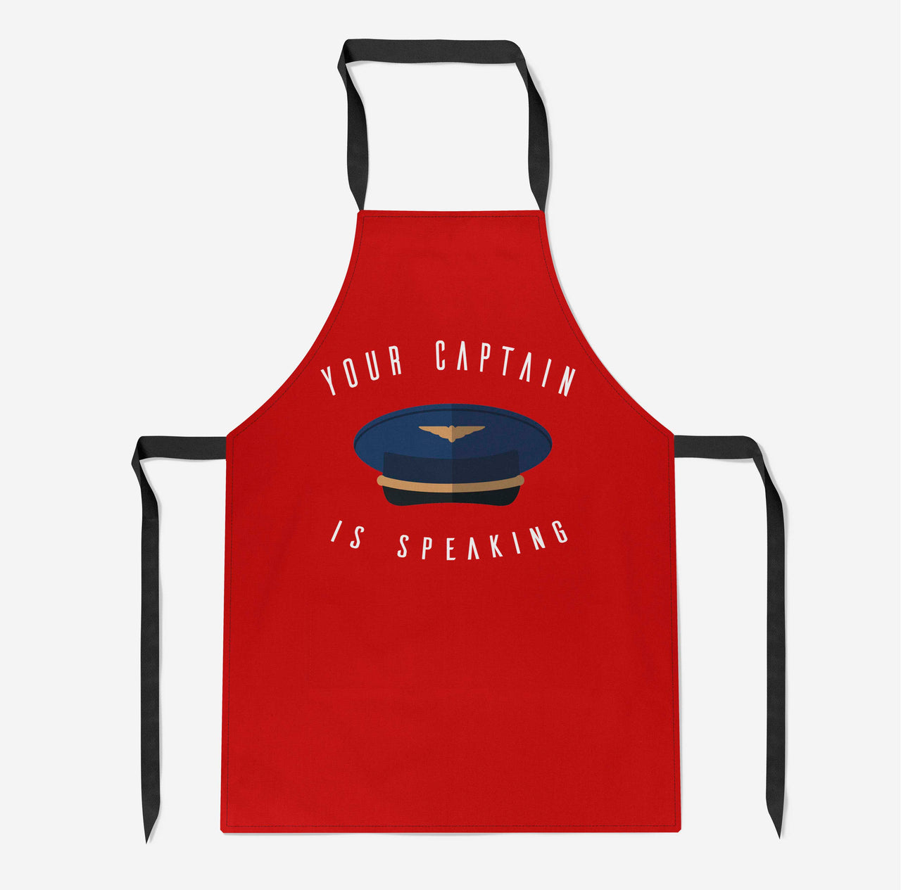 Your Captain Is Speaking Designed Kitchen Aprons