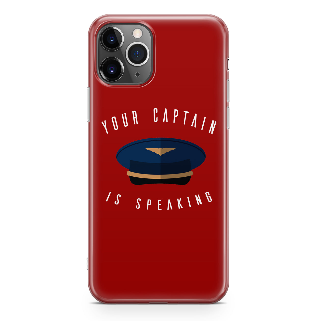 Your Captain Is Speaking Designed iPhone Cases
