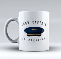 Thumbnail for Your Captain Is Speaking Designed Mugs