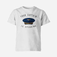 Thumbnail for Your Captain Is Speaking Designed Children T-Shirts