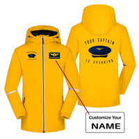 Thumbnail for Your Captain Is Speaking Designed Rain Coats & Jackets