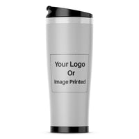 Thumbnail for Your Custom Image & Logo Designed Travel Mugs