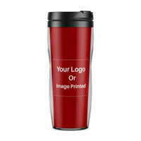 Thumbnail for Your Custom Image & Logo Designed Travel Mugs