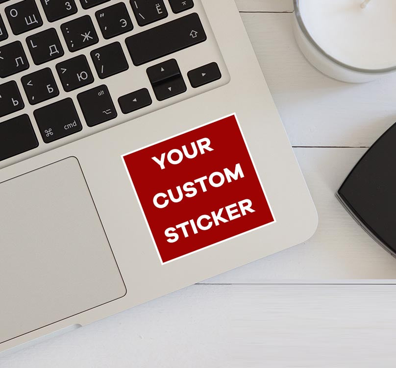 Your Custom Photo (Rectangle) Designed Stickers