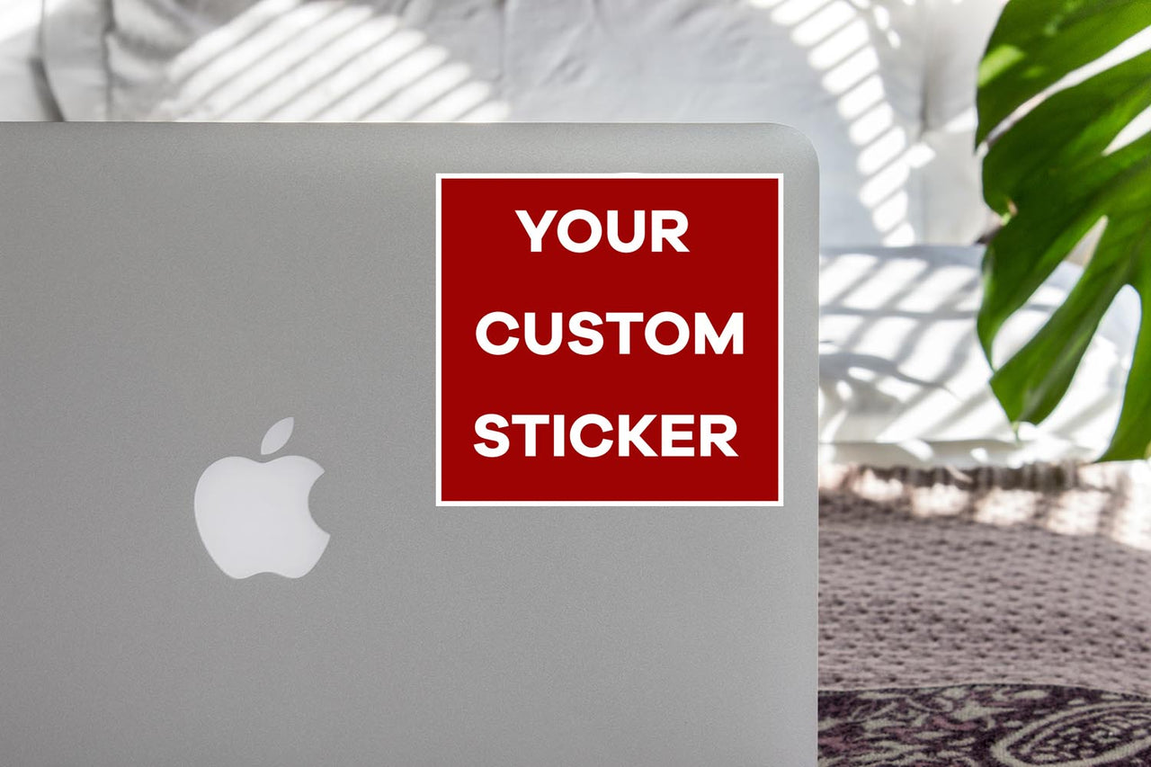 Your Custom Photo (Rectangle) Designed Stickers