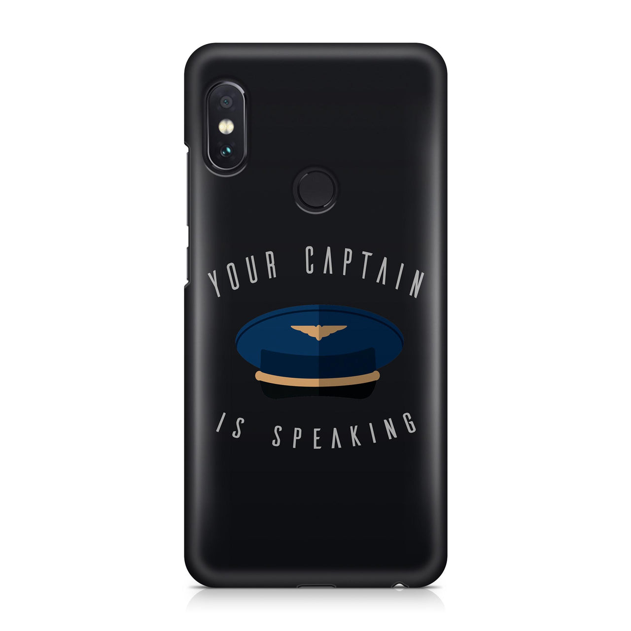Your Captain is Speaking Designed Xiaomi Cases