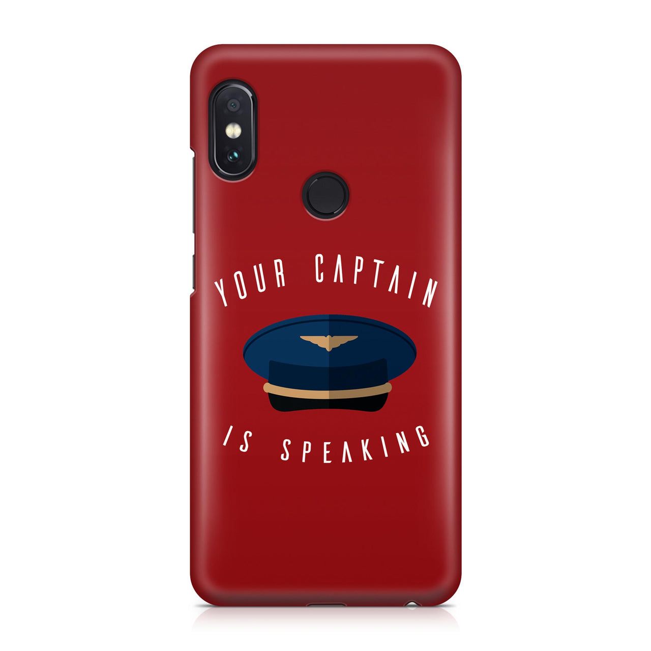 Your Captain is Speaking Designed Xiaomi Cases