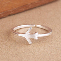 Thumbnail for Adjustable Airplane Shaped Ring - view 2