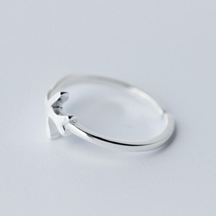 Adjustable Airplane Shaped Ring